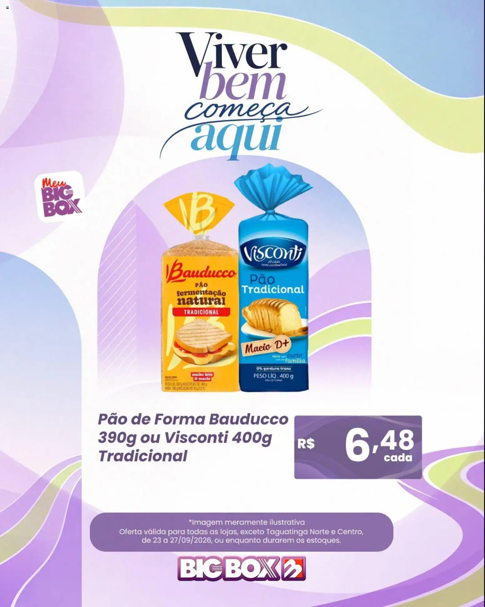 Big Box Folheto - válido de 23/09/2026 | Página: 5 | Produtos: Pão, Pão de forma
