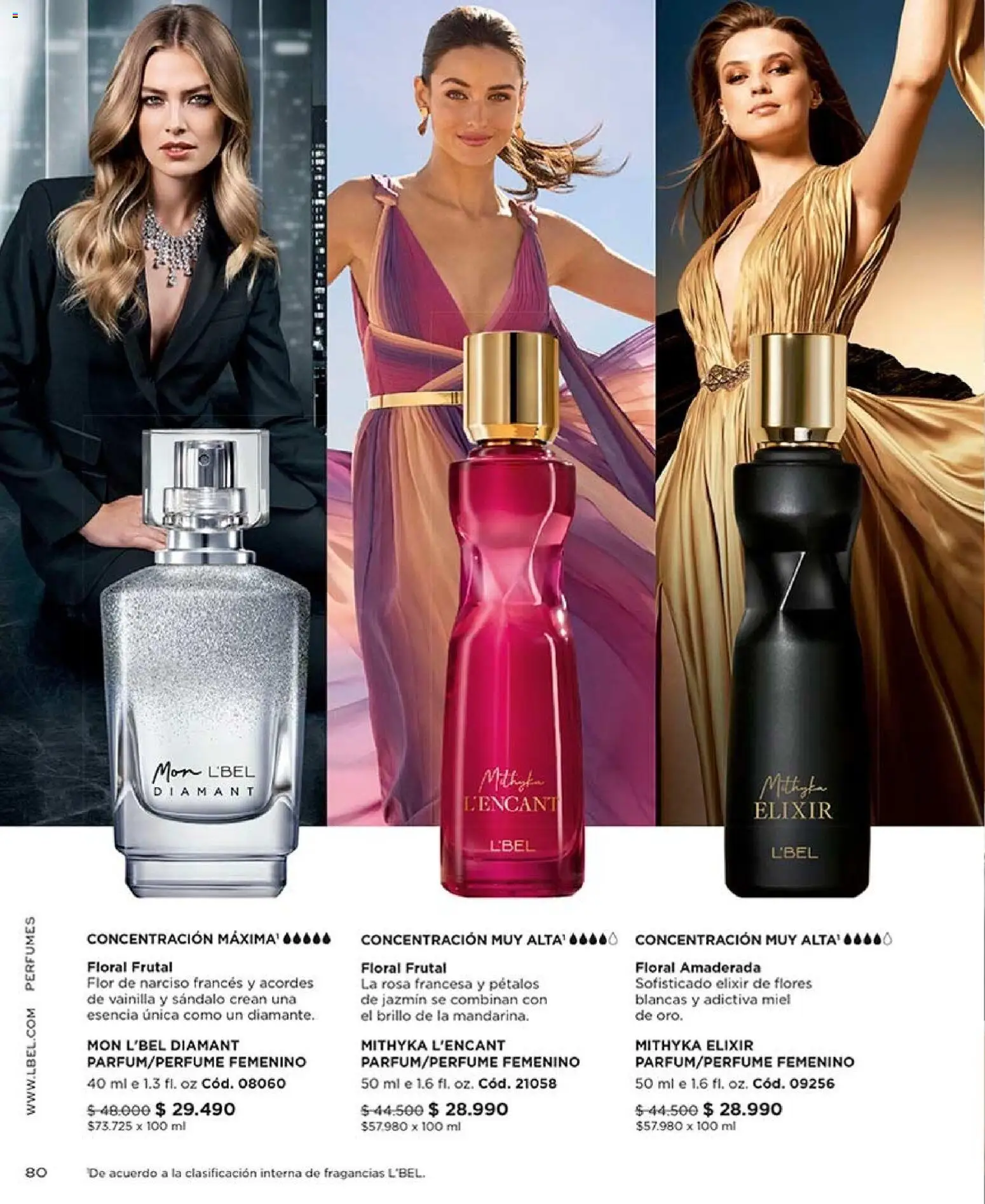 Catálogo L'Bel Campaña 13 │ válido desde el 27.07.2026 | Página: 80 | Productos: Brillo, Narciso, Perfumes, Vainilla