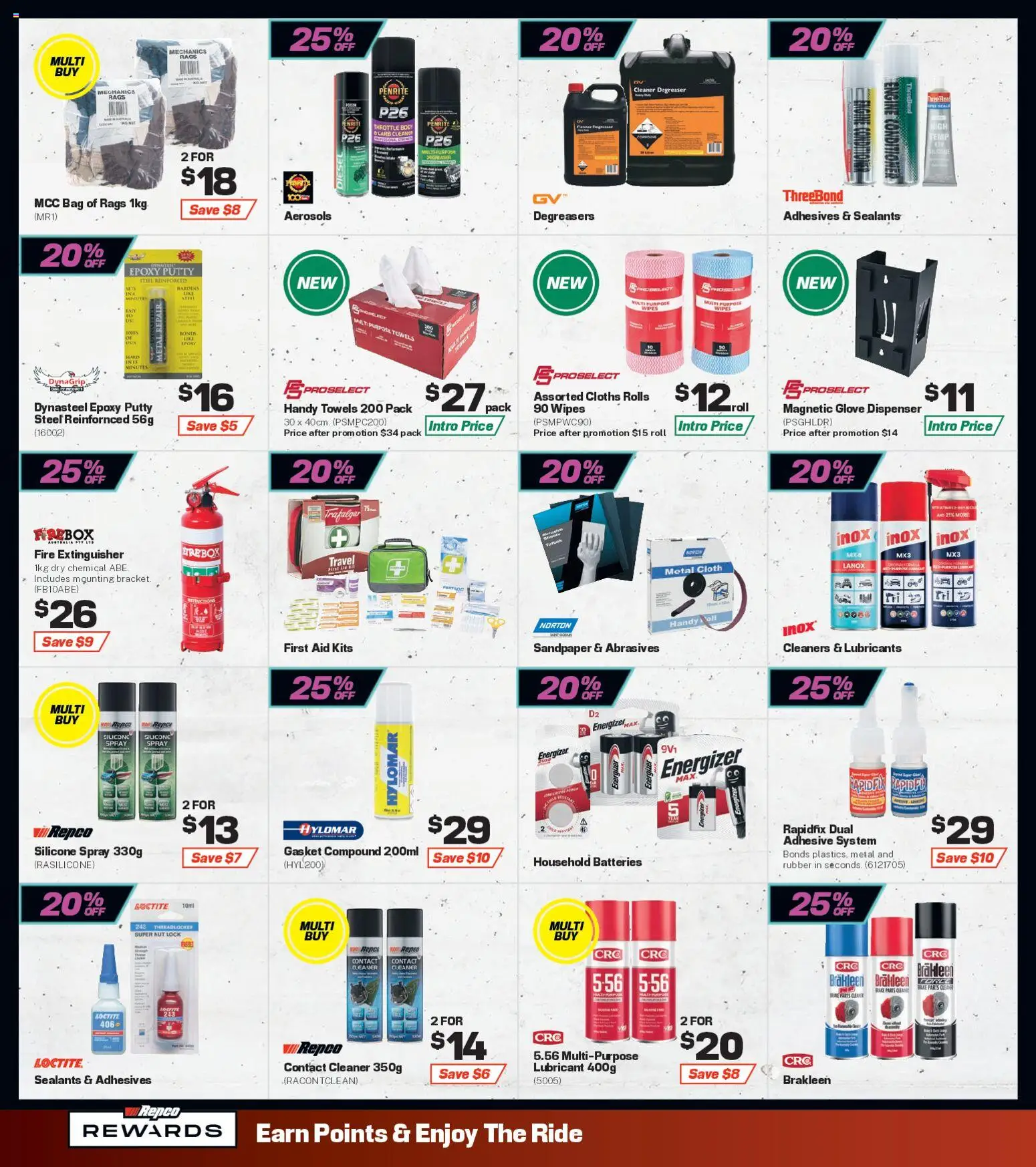 Repco catalogue - valid from 09/09/2026 | Page: 12 | Products: Household, Kits, Lubricant, Multipurpose