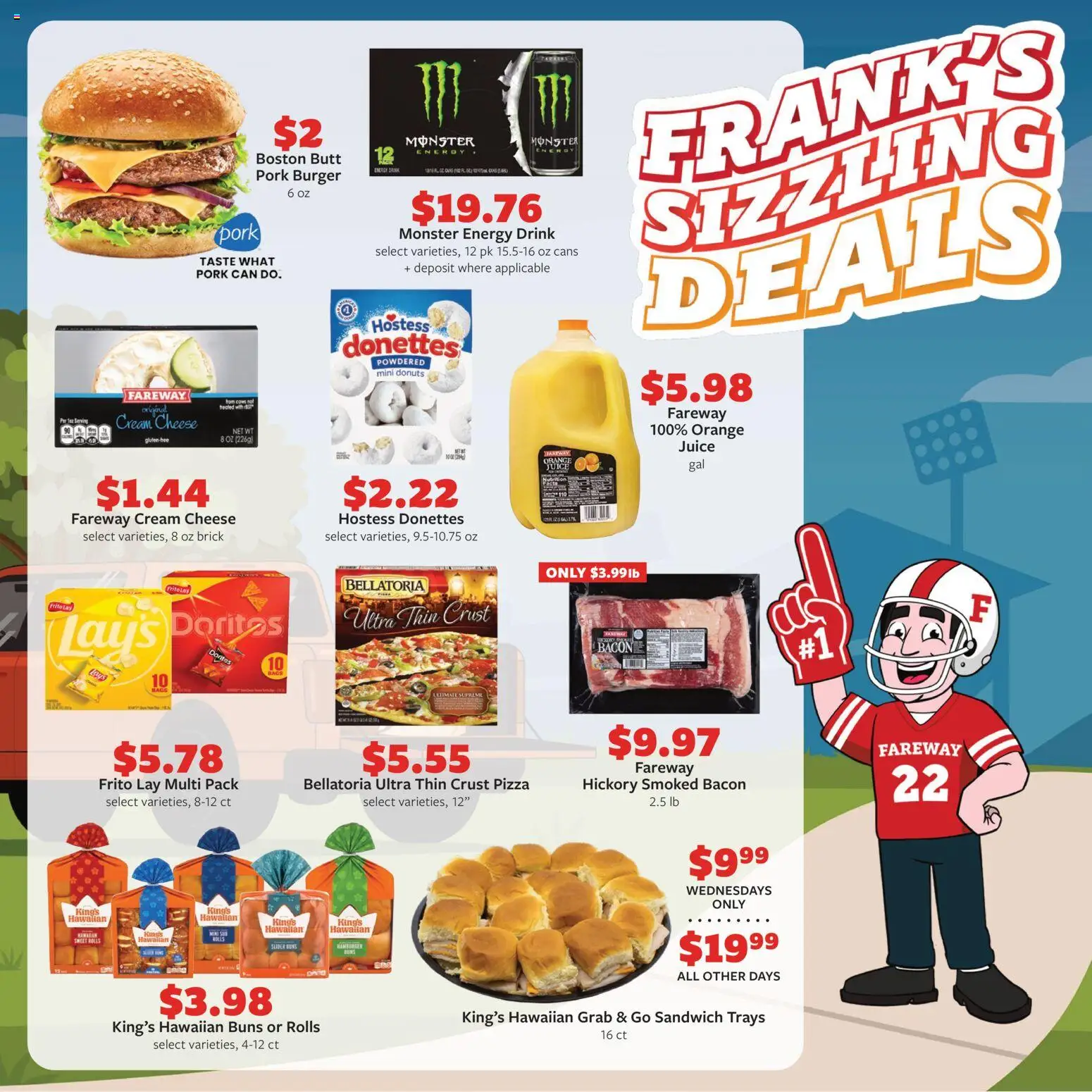 Fareway Weekly Ad - valid from 08/31/2026 | Page: 11 | Products: Orange juice, Pizza, Juice, Pork