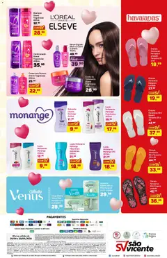 Supermercados São Vicente ofertas Dia Das Mães - Pré-Visualização do folheto da loja Supermercados São Vicente, válido de 29.04.2026 | Página: 4 | Produtos: Condicionador, Fantasia, Sérum, Potes