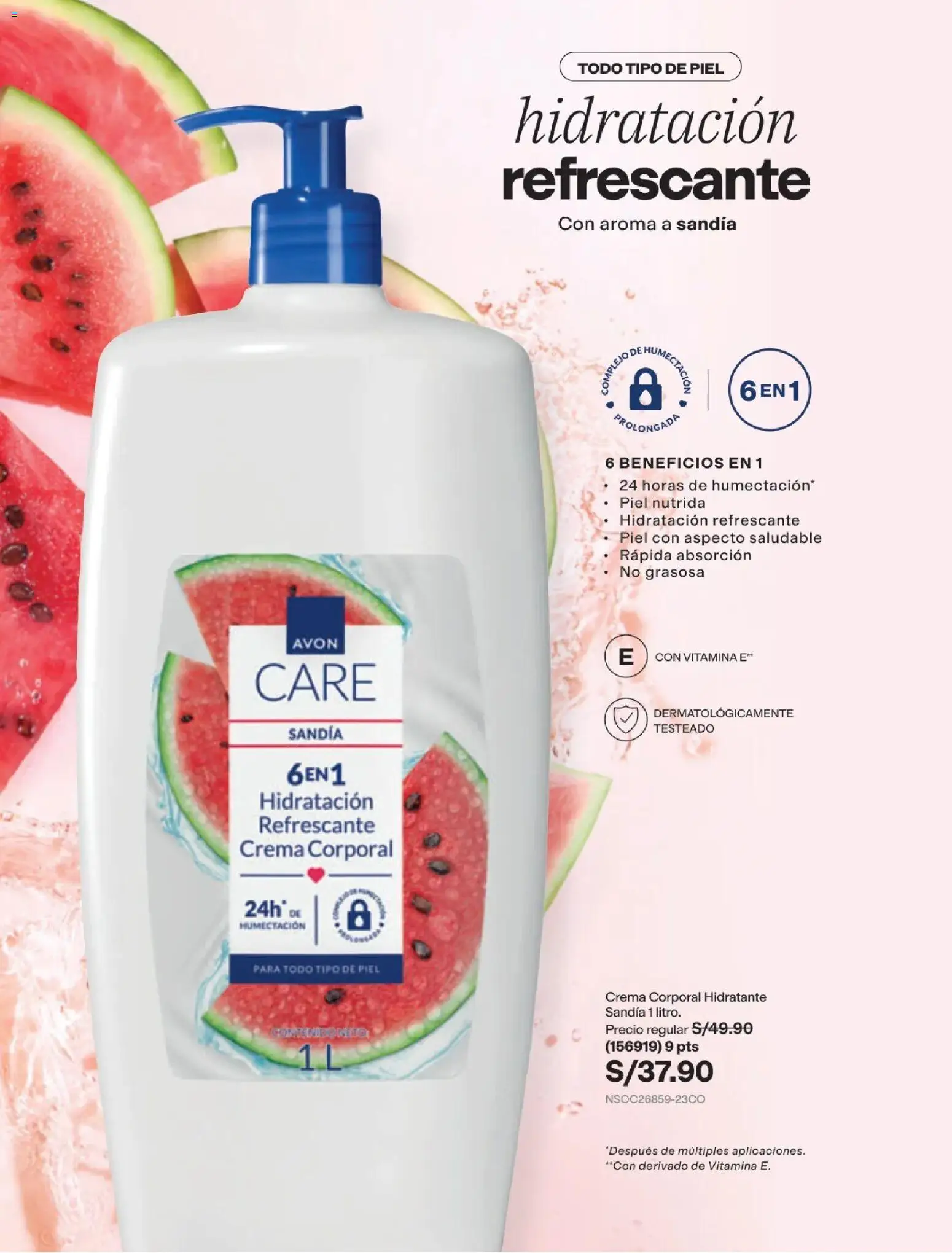 Catálogo Avon válido desde 29/08/2026 | Página: 132 | Productos: Crema, Sandía