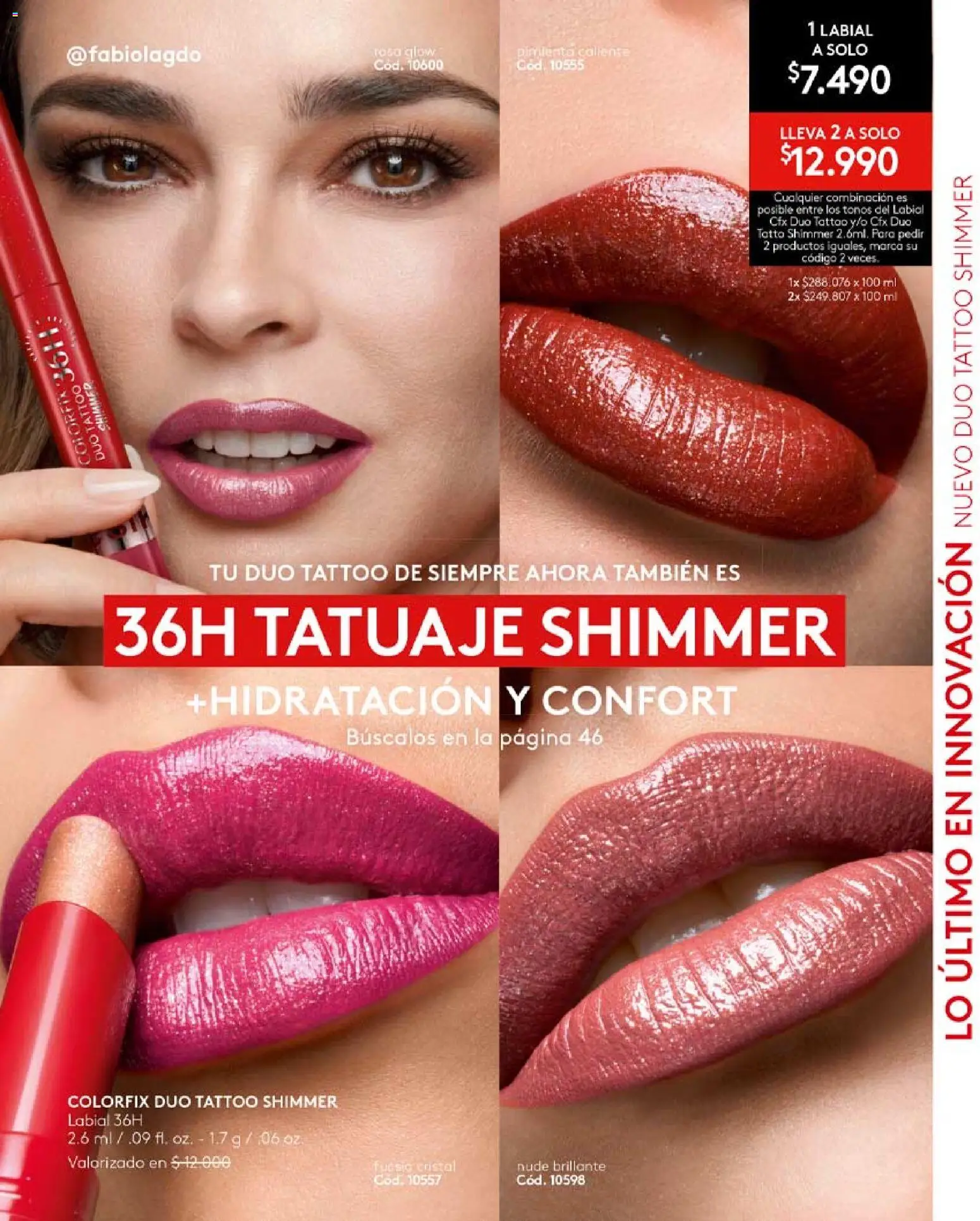 Catálogo Ésika Campaña 13 │ válido desde el 25.07.2026 | Página: 148 | Productos: Pimienta, Labial