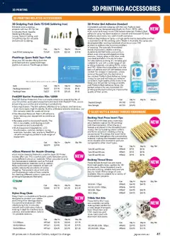 Preview of Jaycar Engineering & Scientific Catalogue 2025/2026  - valid from 09.07.2025 | Page: 41 | Products: Chain, Suit, Sculpting, Bed