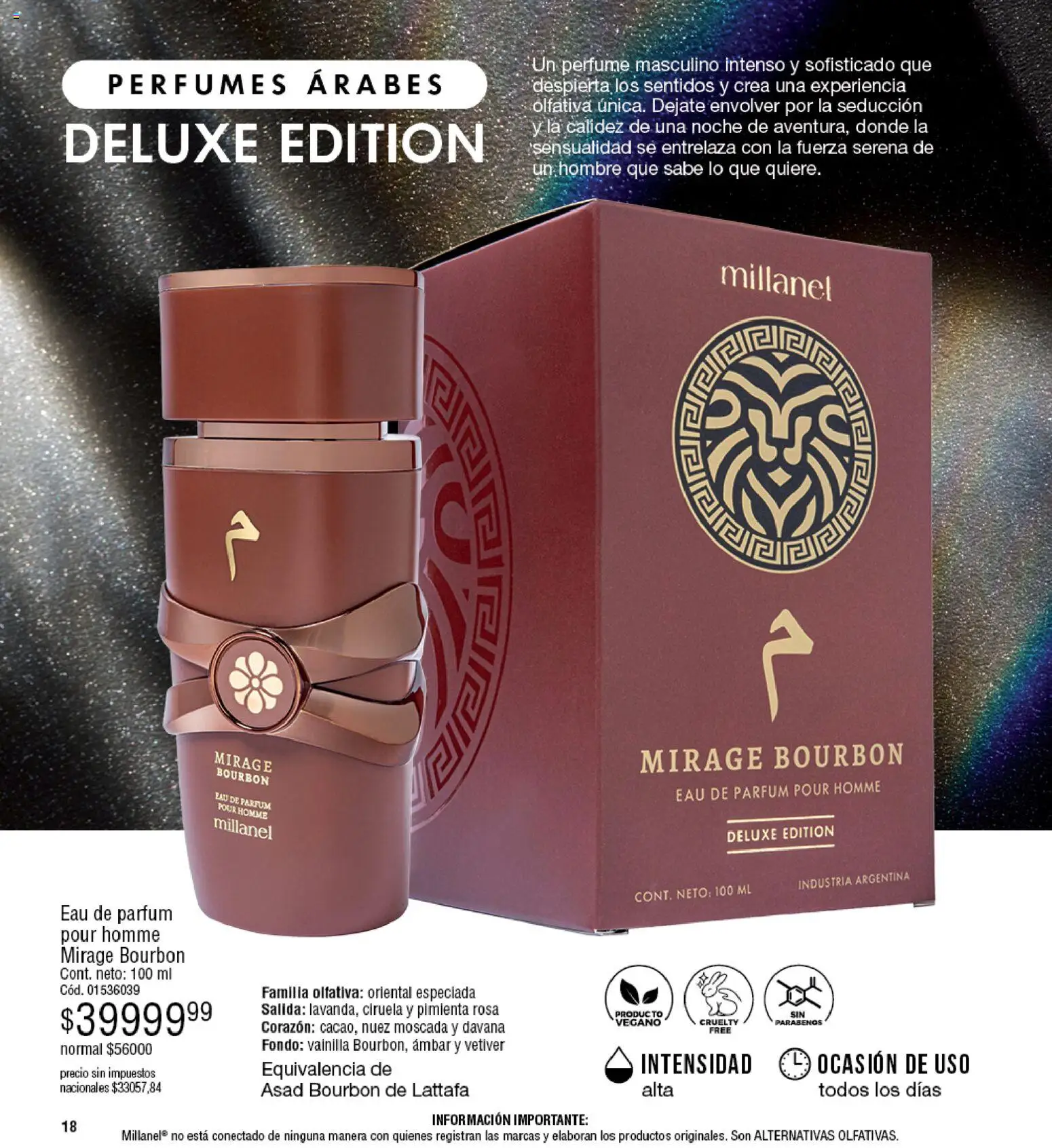 Millanel - Catálogo │ válido desde el 30/03/2026 | Página: 18 | Productos: Vainilla, Perfumes, Pimienta, Nuez