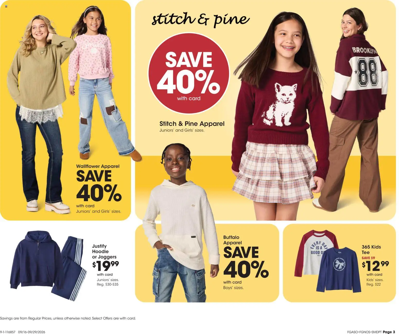 Fred Meyer Home & Apparel - valid from 09/16/2026 | Page: 3 | Products: Hoodie