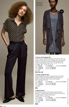Preview of Avon weekly ads valid from 09/23/2026 | Page: 128 | Products: Pants, Cap, Cardigan, Dress