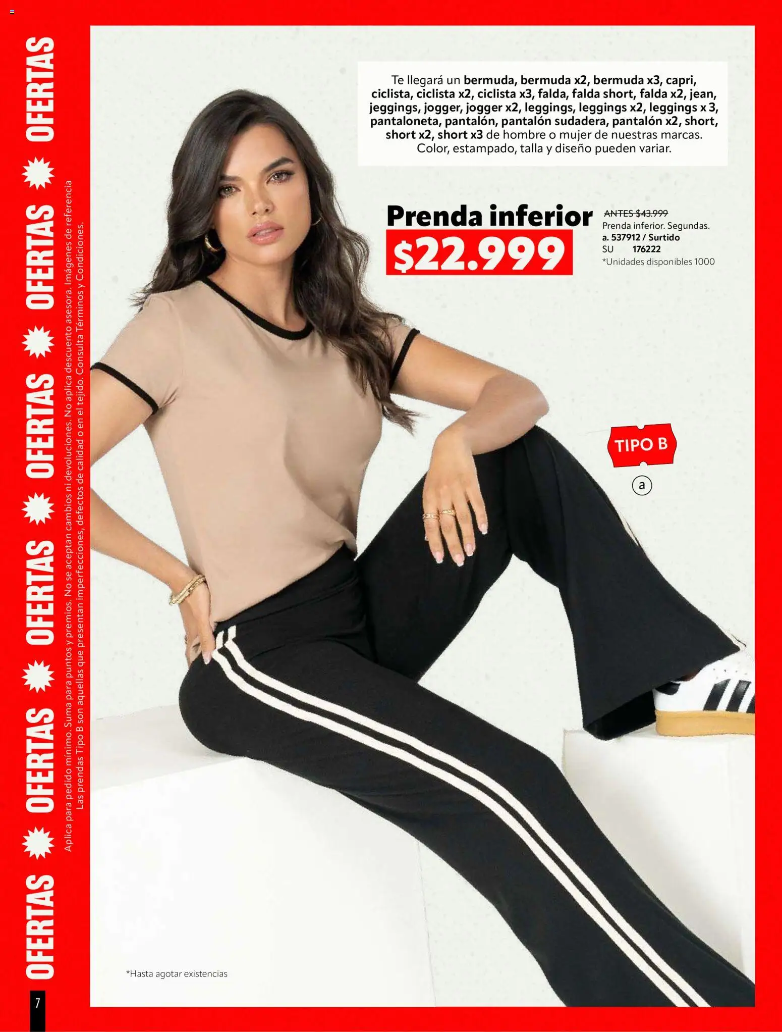 Carmel revista - valida desde el 01/10/2026 | Página: 198 | Productos: Té, Leggings, Falda, Bermuda