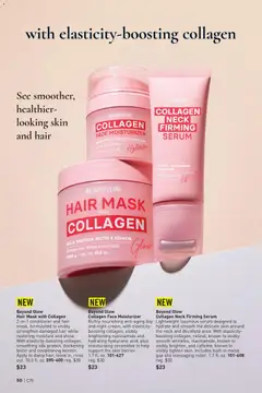 Preview of Avon weekly ads valid from 07/15/2026 | Page: 50 | Products: Biotin, Conditioner, Night Cream, Mask