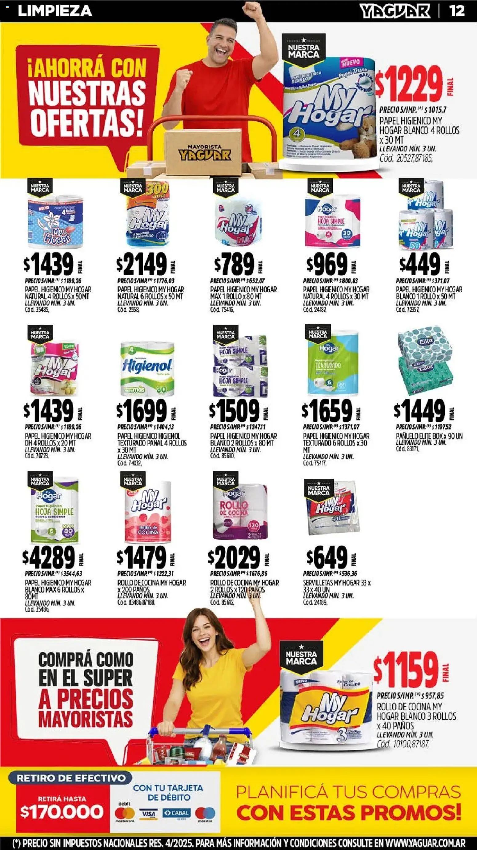 Yaguar - Oferta Semanal Mar del Plata │ válido desde el 04.05.2026 | Página: 12