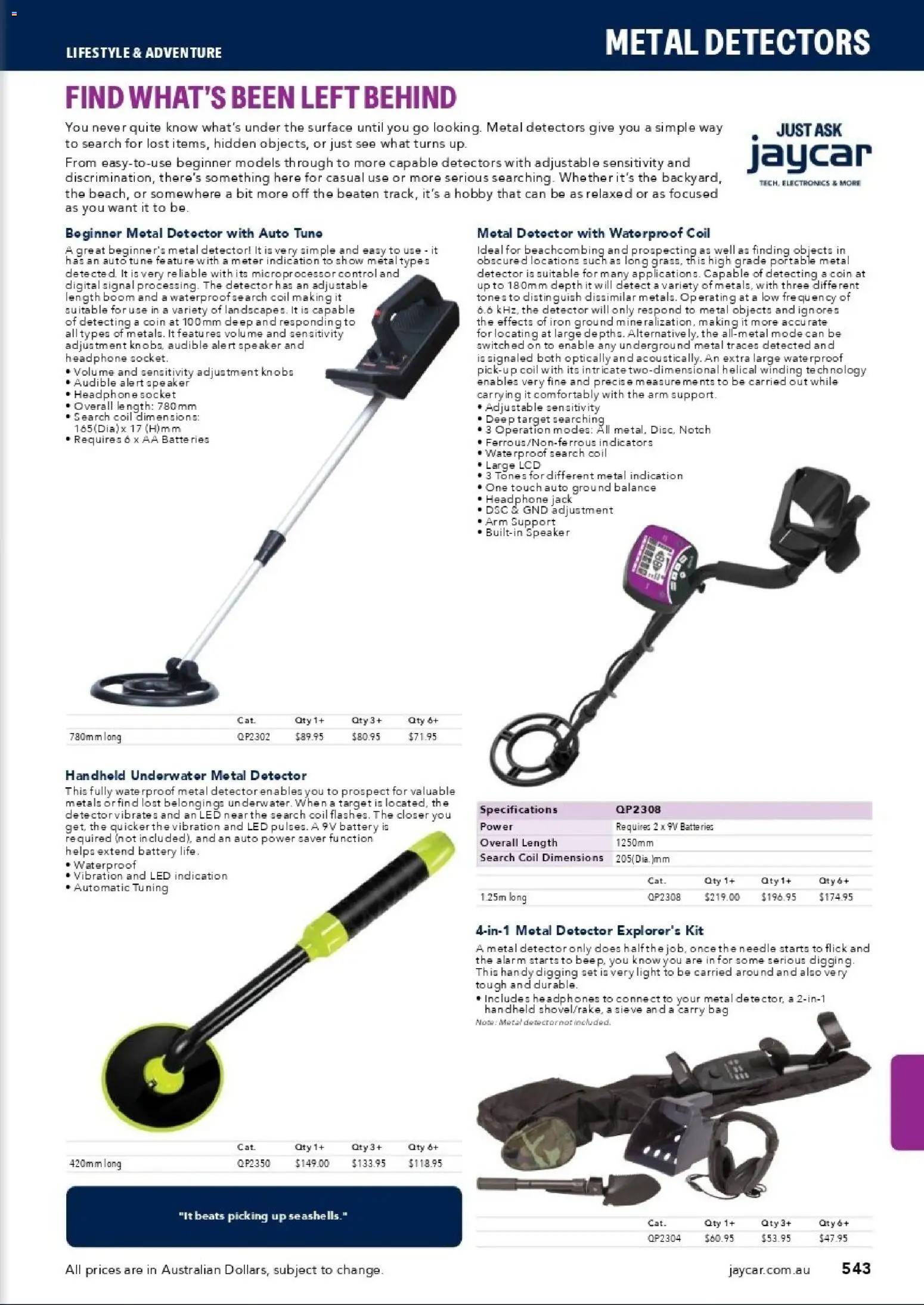 Jaycar catalogue - valid from 31/08/2026 | Page: 540 | Products: Battery, Batteries, Bag, Iron