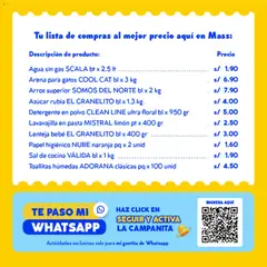 Vista previa de folleto Catálogo Mass - Precio bajo y alta calidad de la Mass válido desde 01/06/2026 | Página: 7