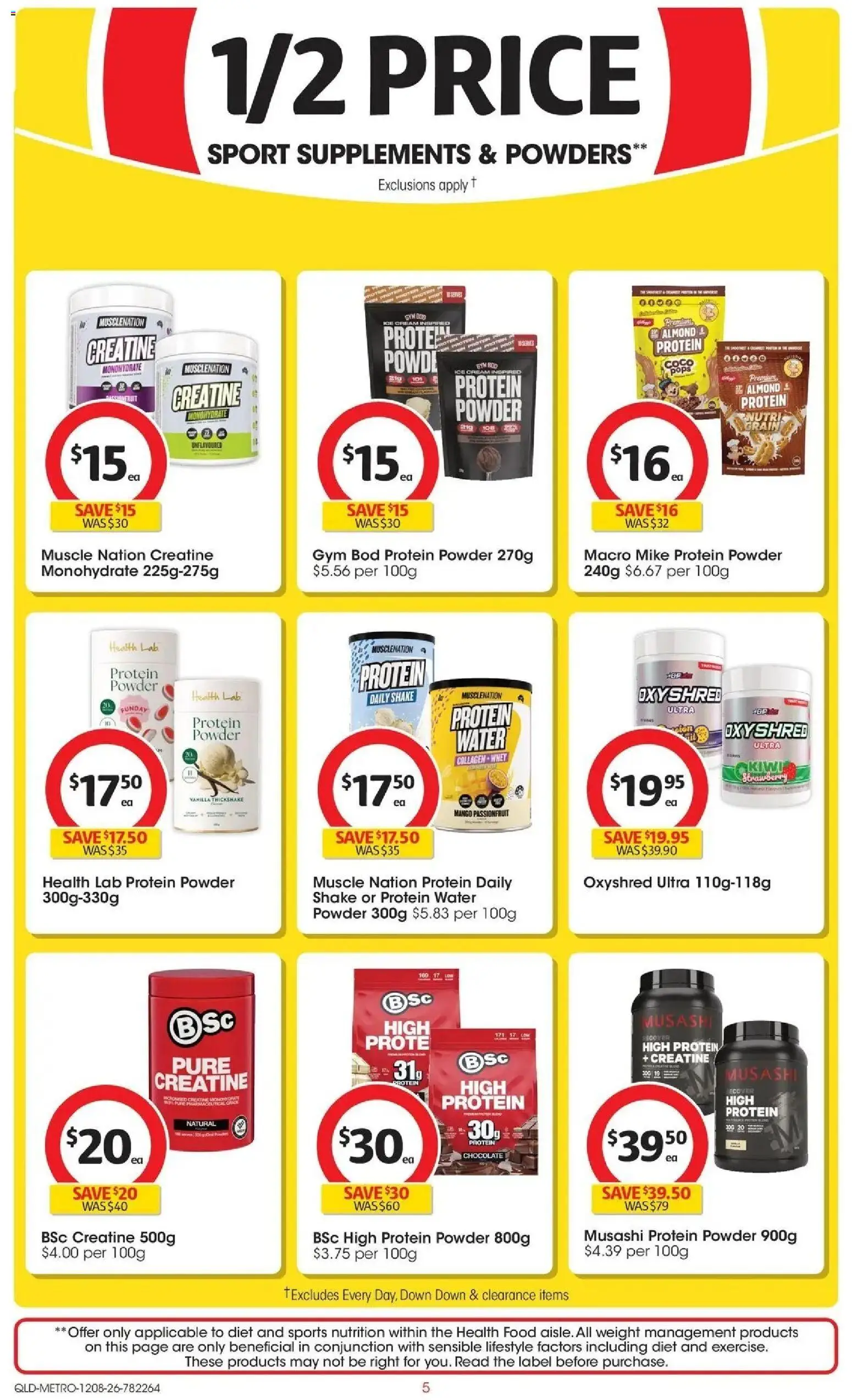 ﻿Coles catalogue valid from 12/08/2026 > Online Australia | Page: 5 | Products: Chocolate, Passionfruit, Cream, Ice cream