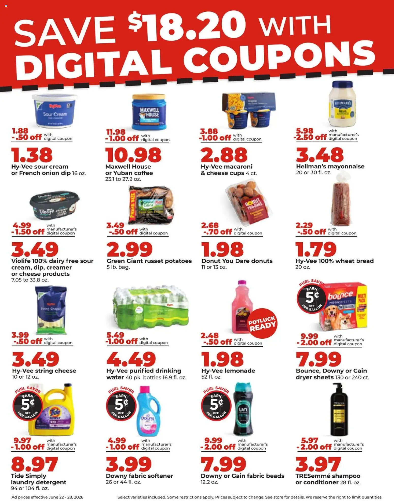 HyVee Weekly Ad - valid from 22.06.2026 | Page: 8