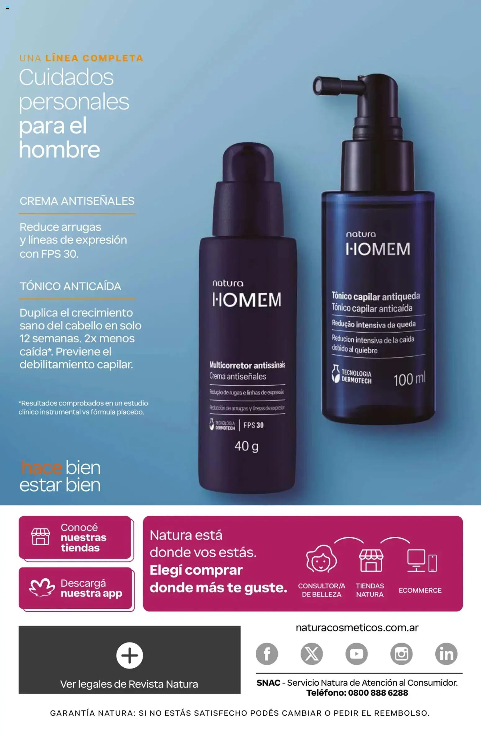 Catálogo Natura Ciclo 7 │ válido desde el 06.05.2026 | Página: 286 | Productos: Teléfono, Té, Crema