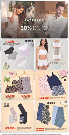 Metro catálogo Superpromo -  Vista previa de la revista de la tienda Metro valido desde el 11/06/2026 | Página: 17 | Productos: Short, Pijama