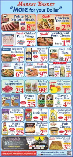 Preview of Market Basket weekly ads valid from 10/25/2026