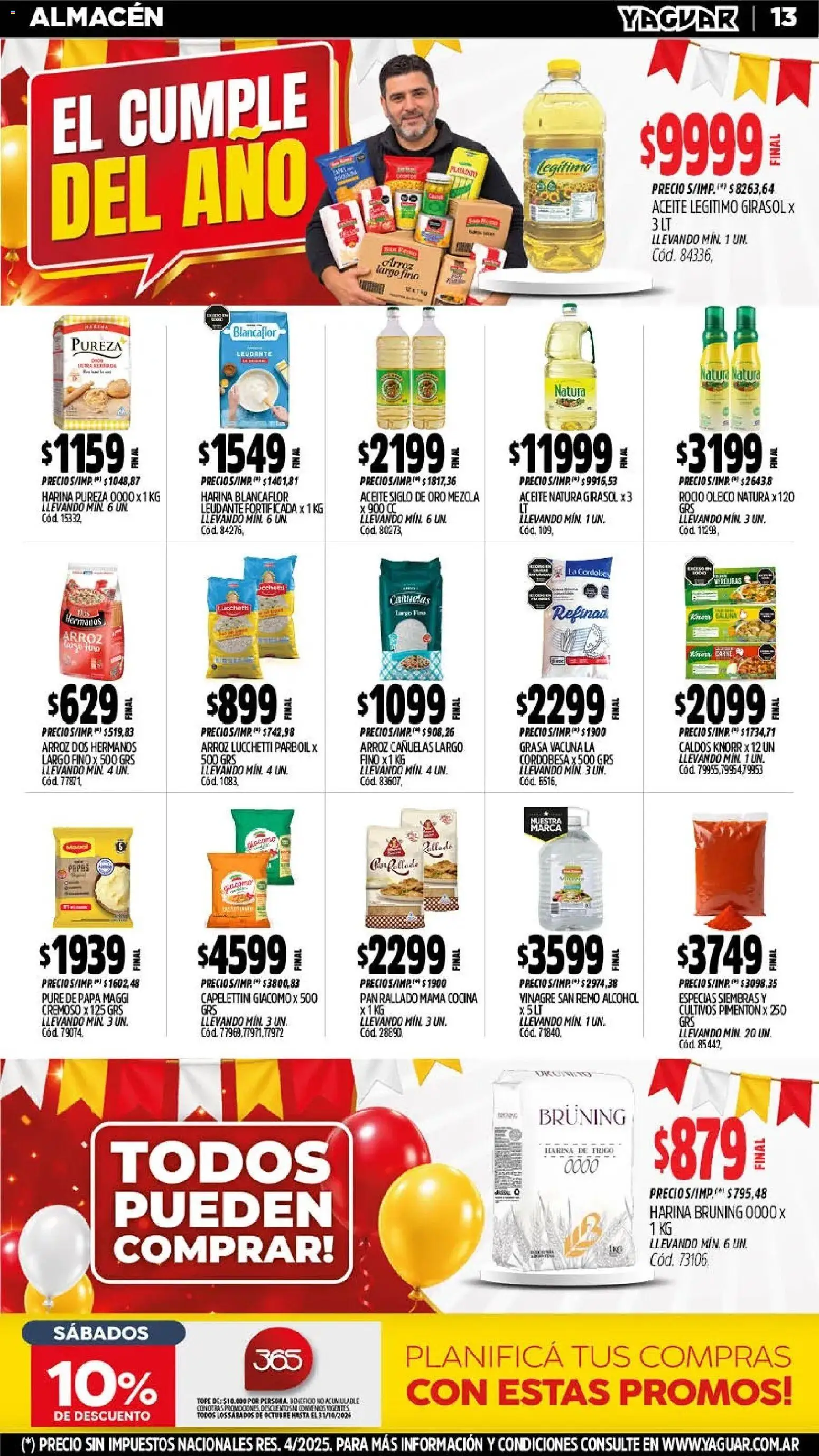 Yaguar - Oferta Semanal Córdoba │ válido desde el 26/10/2026 | Página: 14