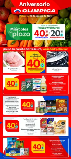 Olímpica catálogo -  Vista previa de la revista de la tienda Olímpica valido desde el 19/08/2026