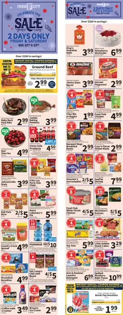 Preview of Food City weekly ads valid from 22.05.2026