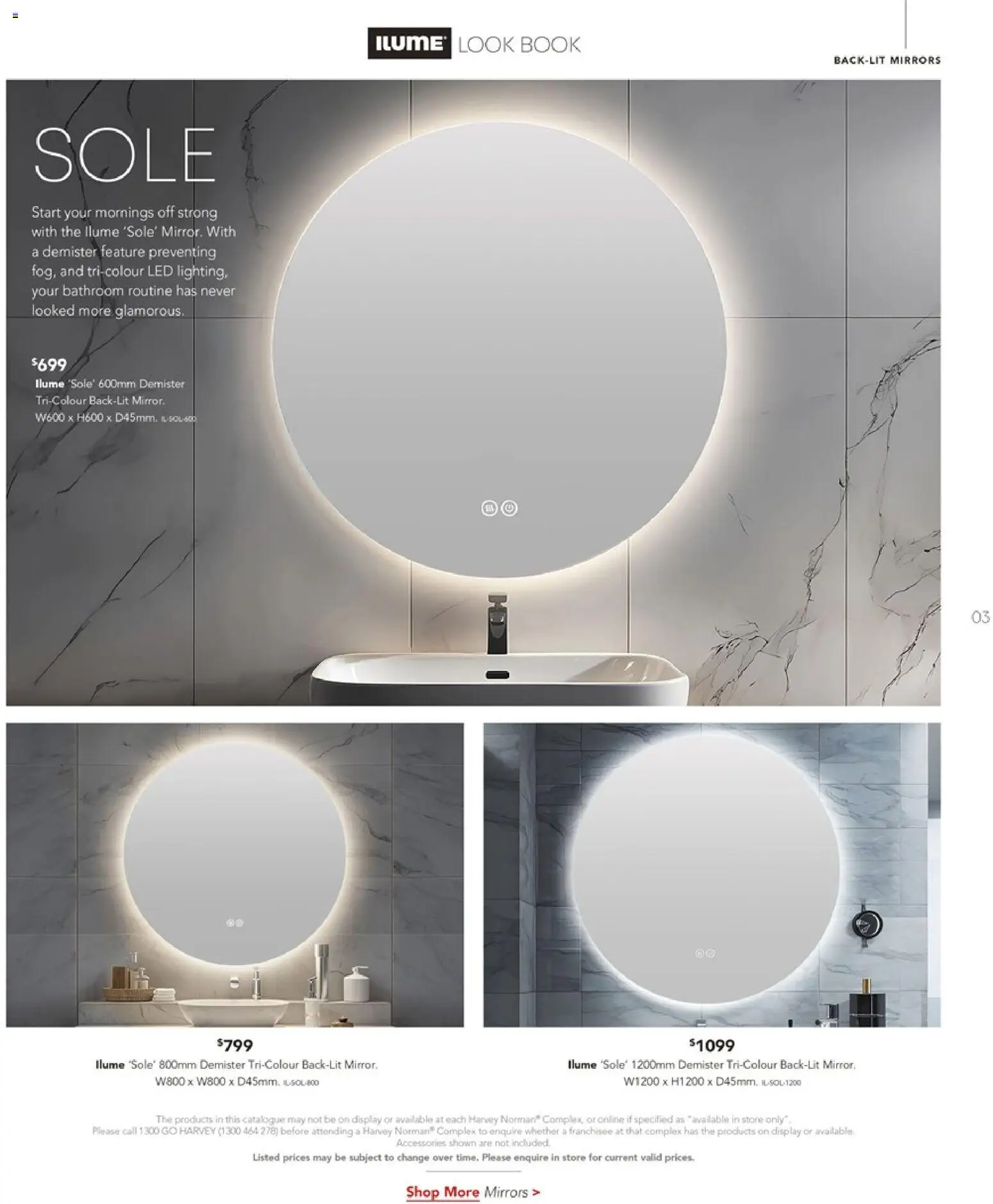 Harvey Norman catalogue - valid from 05/02/2026 | Page: 3 | Products: Accessories, Bathroom