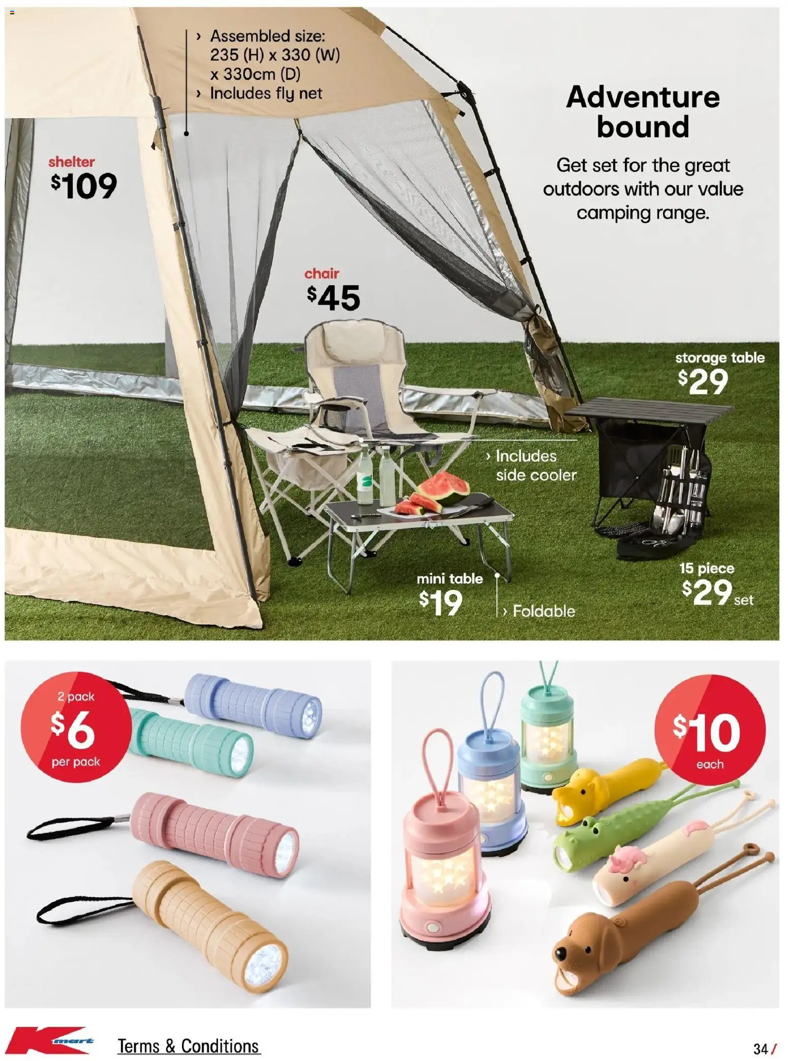 Kmart catalogue - valid from 05.03.2026 | Page: 34 | Products: Table, Chair