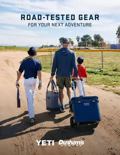 Preview of Dunham's Sports weekly ads valid from 08/13/2026