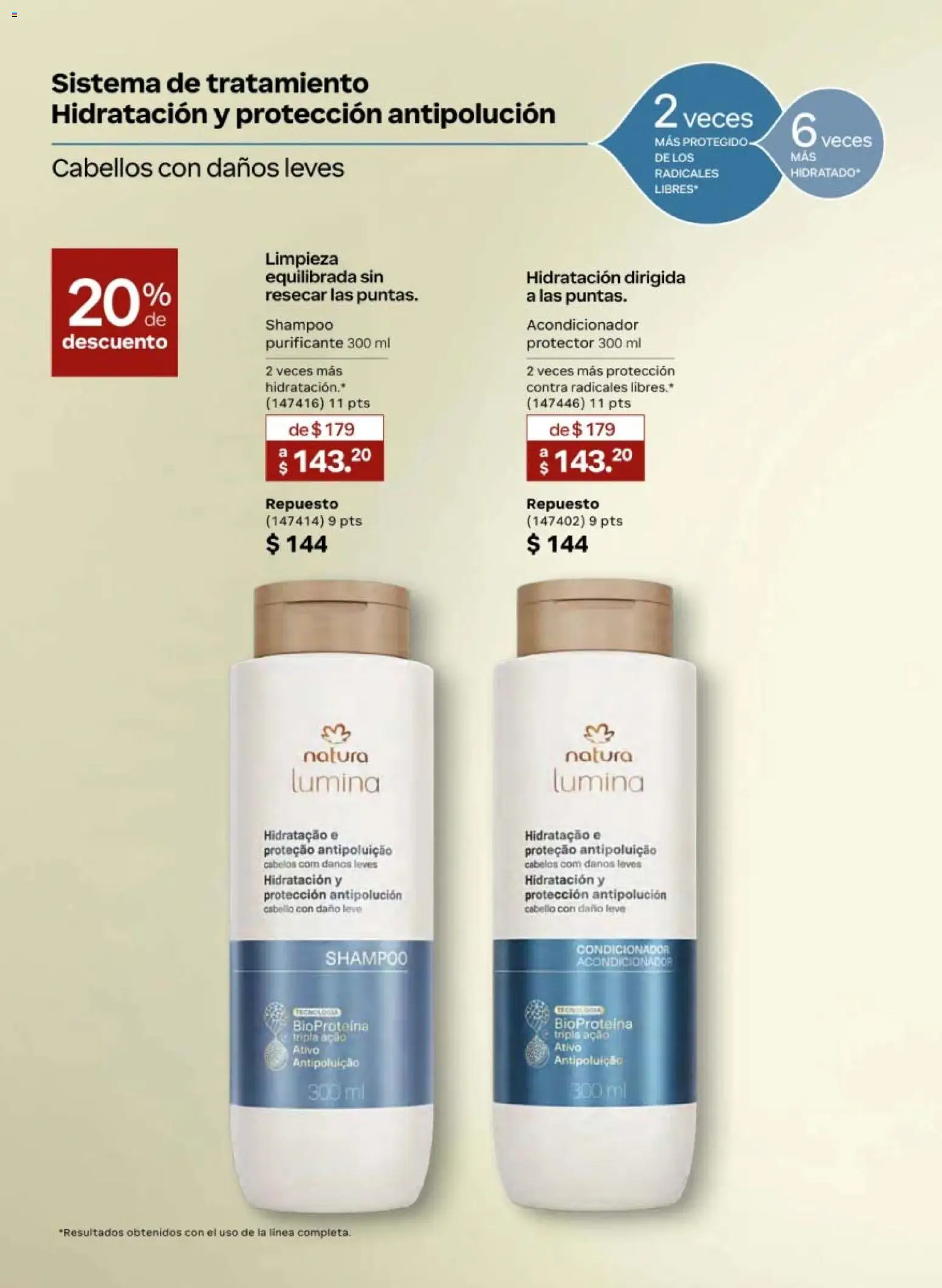 Nuevas ofertas de Natura válidas en toda la República Mexicana desde el 20/02/2026. ¡Encuentra las mejores ofertas en Natura campaña 4 2026! | Página: 120 | Productos: Shampoo, Acondicionador