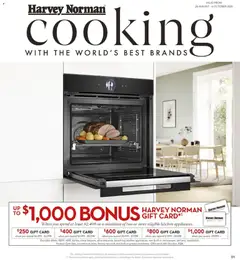 Harvey Norman Cooking with the World's Best Brands preview  - valid from 26 Aug 2026
