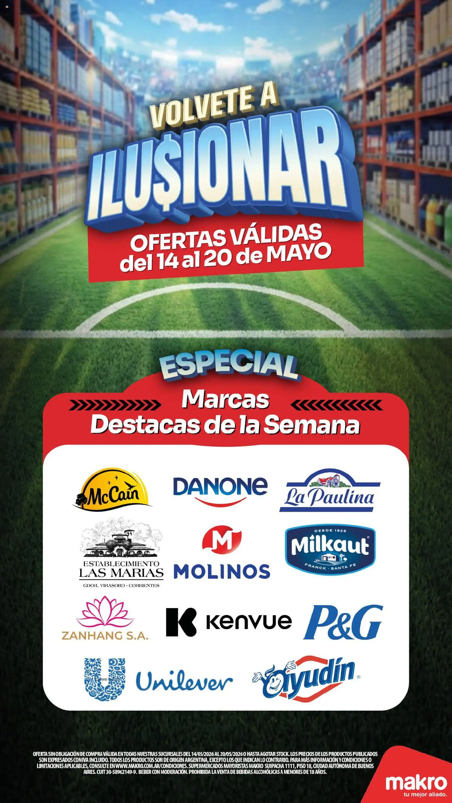 Makro ofertas │ válido desde el 14.05.2026 | Página: 1
