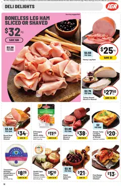 Preview of IGA catalogue QLD - valid from 22/07/2026 | Page: 14 | Products: Bread, Muffins, Waffles, Bakery