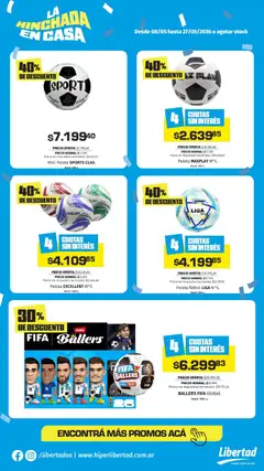 Vista previa 	 Hipermercado Libertad - La hinchada en casa  válido desde el 08.05.2026 | Página: 4