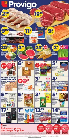 Preview of Provigo weekly flyer / circulaire from shop Provigo valid from Jul 30, 2026