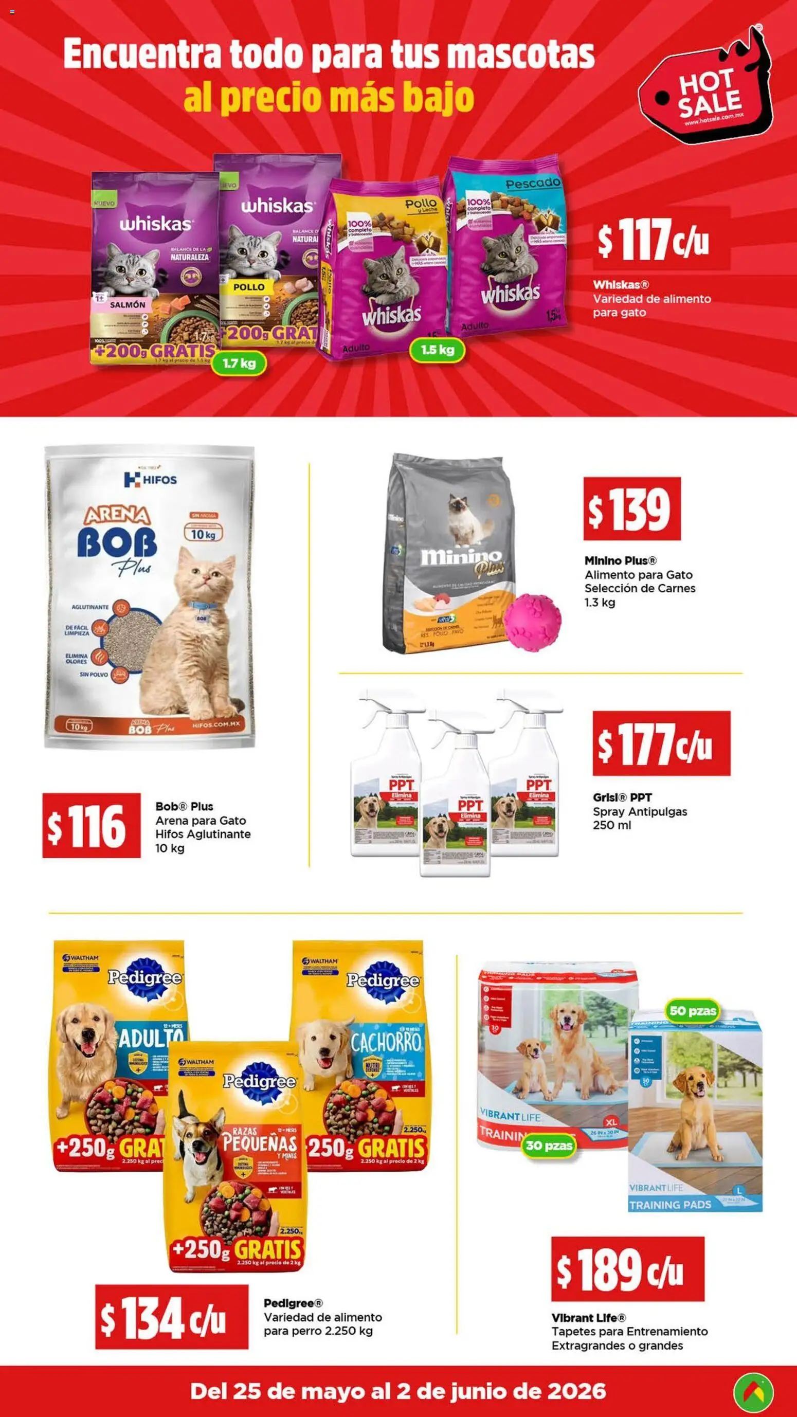 Nuevas ofertas de Bodega Aurrerá válidas en toda la República Mexicana desde el 25.05.2026. ¡Encuentra las mejores ofertas en Bodega Aurrerá Hot Sale! | Página: 16 | Productos: Pollo, Leche, Polvo