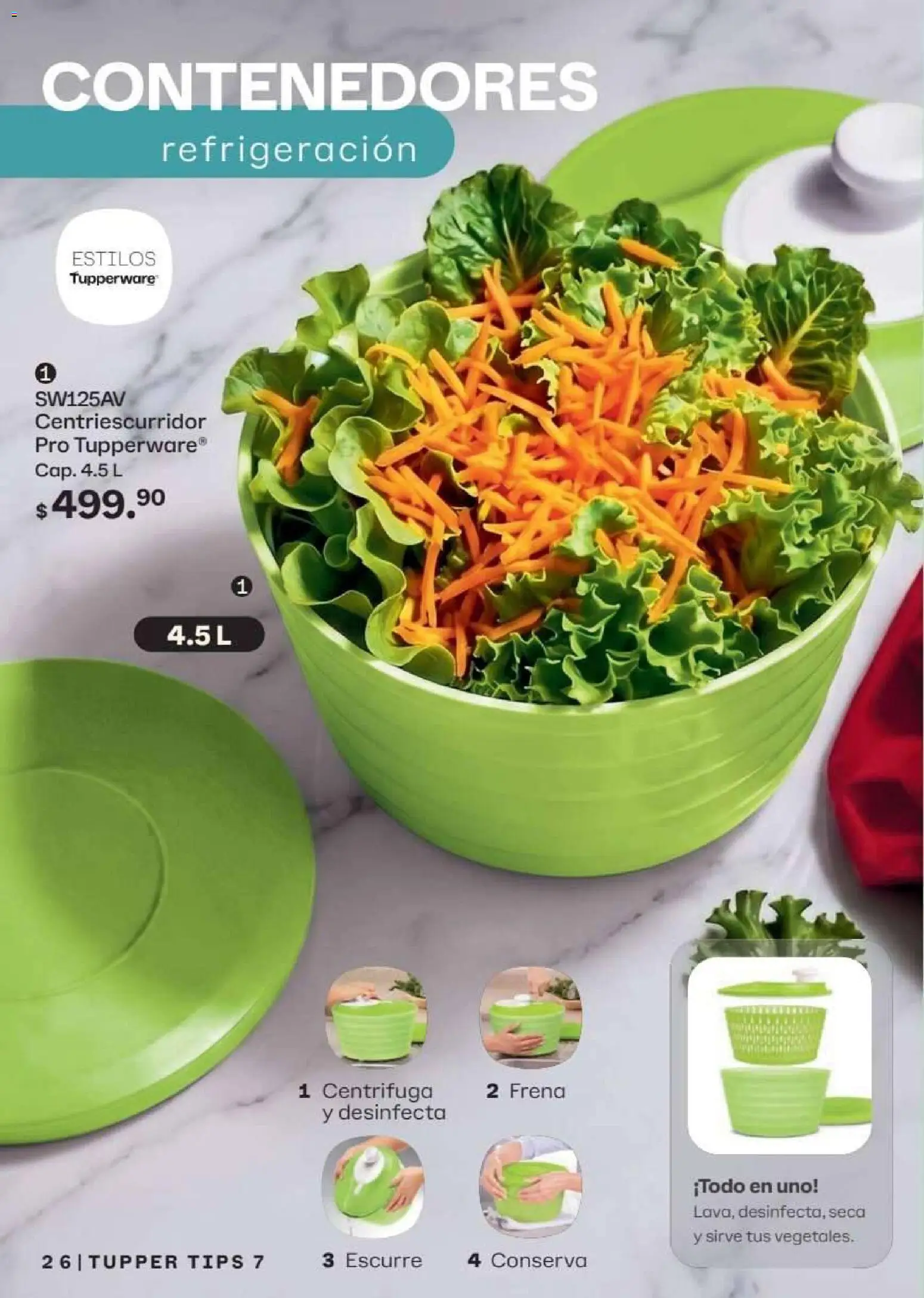 Nuevas ofertas de Tupperware válidas en toda la República Mexicana desde el 15.06.2026. ¡Encuentra las mejores ofertas en Tupperware catálogo! | Página: 26