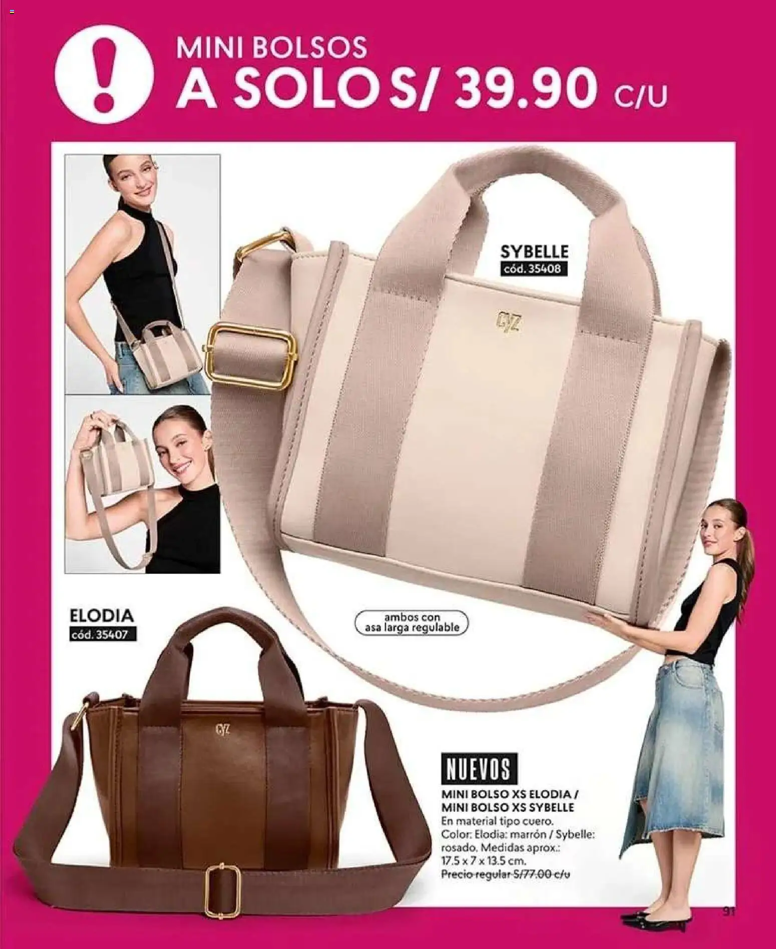 Catálogo CyZone válido desde 22/08/2026 | Página: 91 | Productos: Bolso