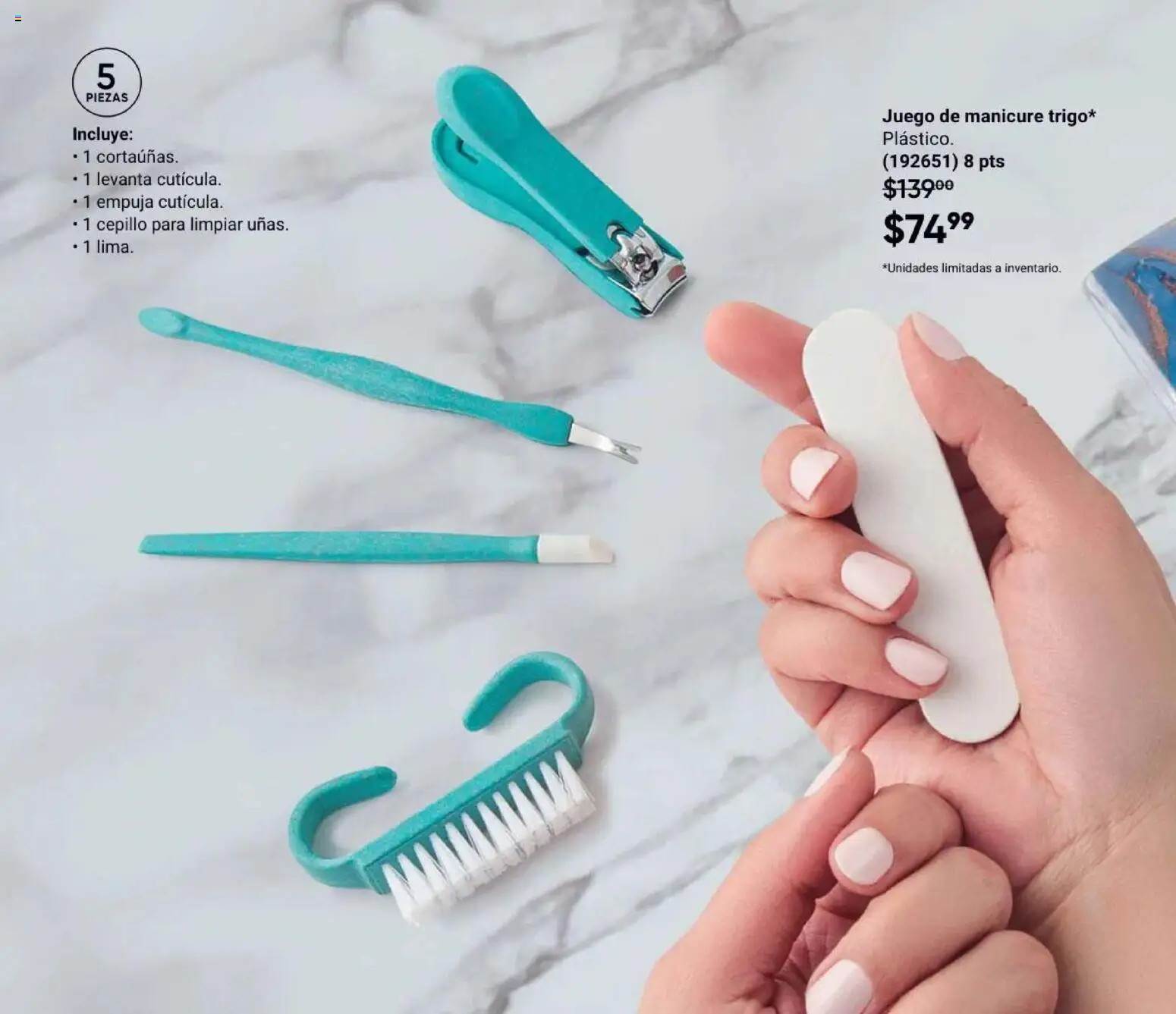 Nuevas ofertas de AVON válidas en toda la República Mexicana desde el 31/07/2026. ¡Encuentra las mejores ofertas en AVON Casa & Estilo 12 2026! | Página: 127 | Productos: Cepillo, Juego