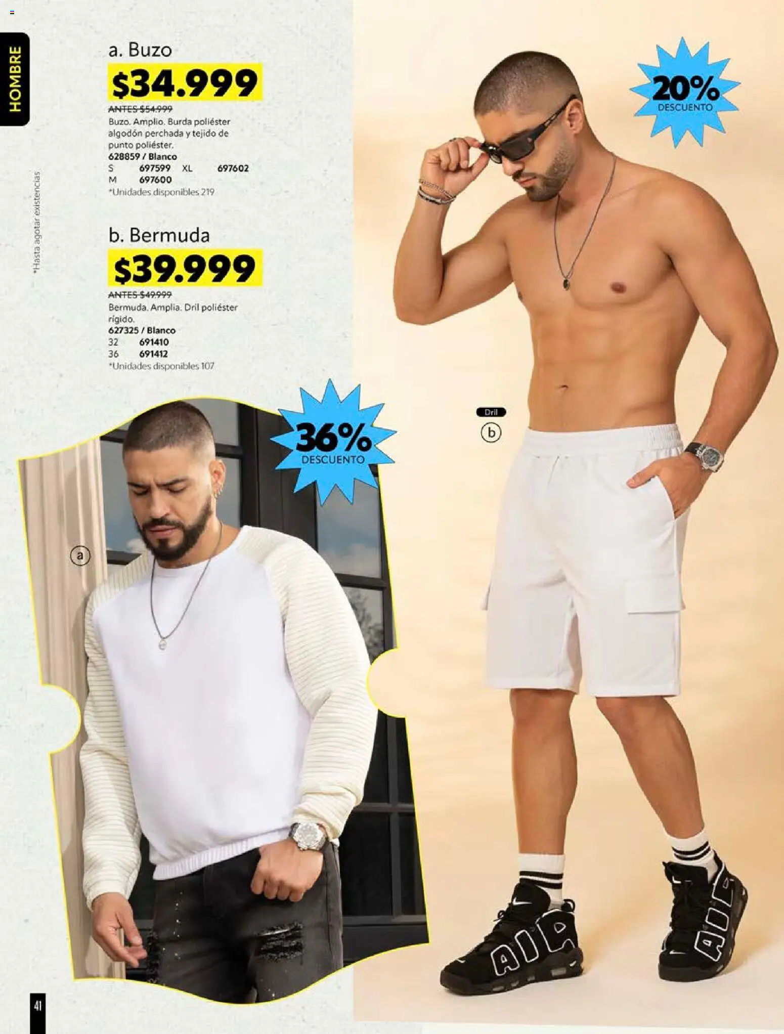 Pacifika revista - valida desde el 12/07/2026 | Página: 206 | Productos: Algodón, Bermuda, Buzo