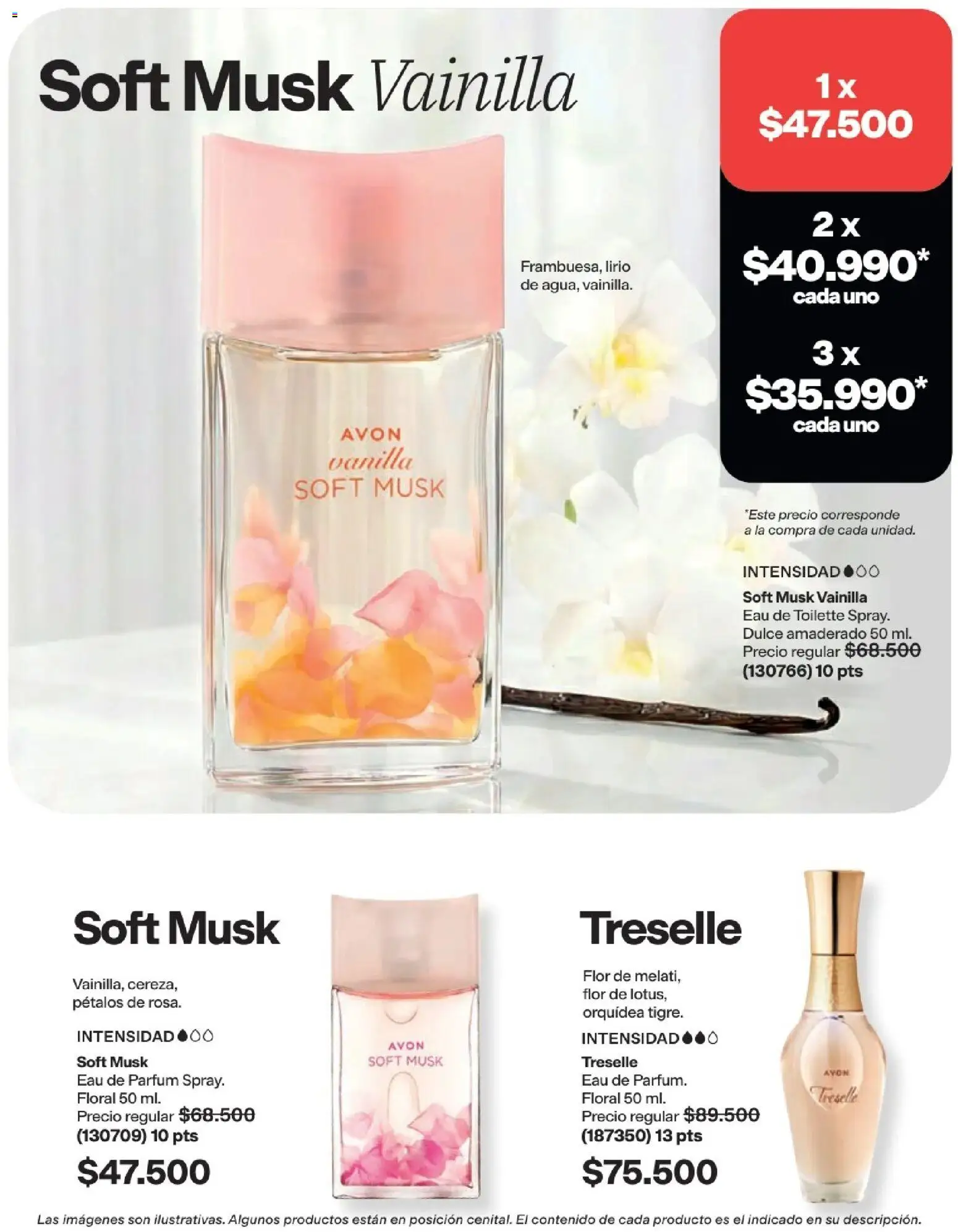 Avon revista - valida desde el 15/07/2026 | Página: 66 | Productos: Orquídea, Eau de toilette, Vainilla