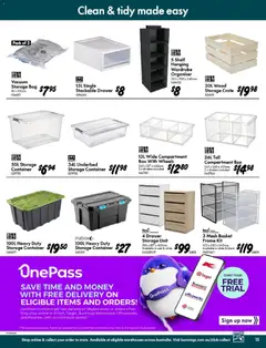 Preview of Bunnings Catalogue - valid from 20.05.2026 | Page: 15 | Products: Box, Drawer, Basket, Bag