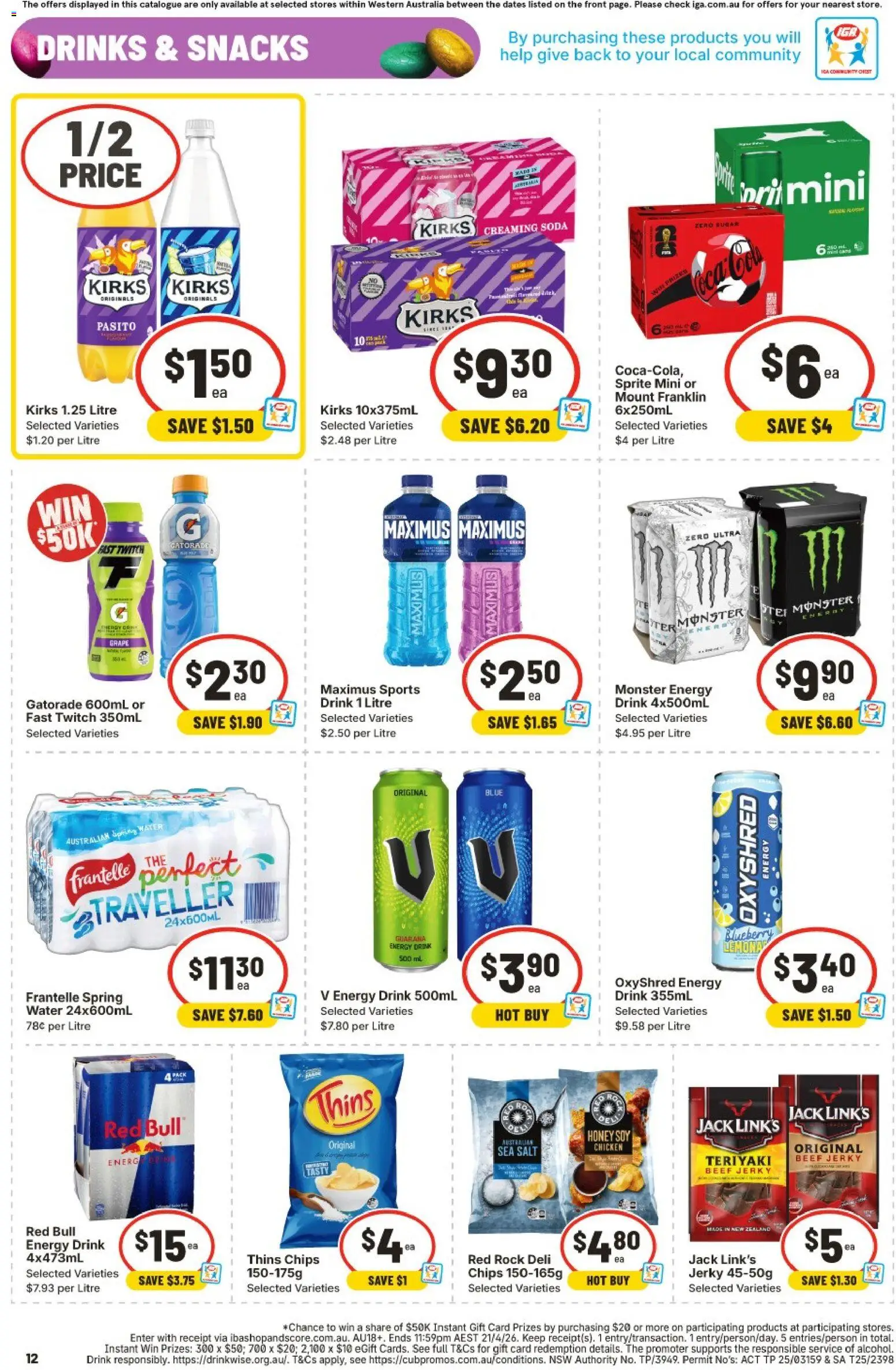 IGA catalogue from 18/03/2026 > Big discounts