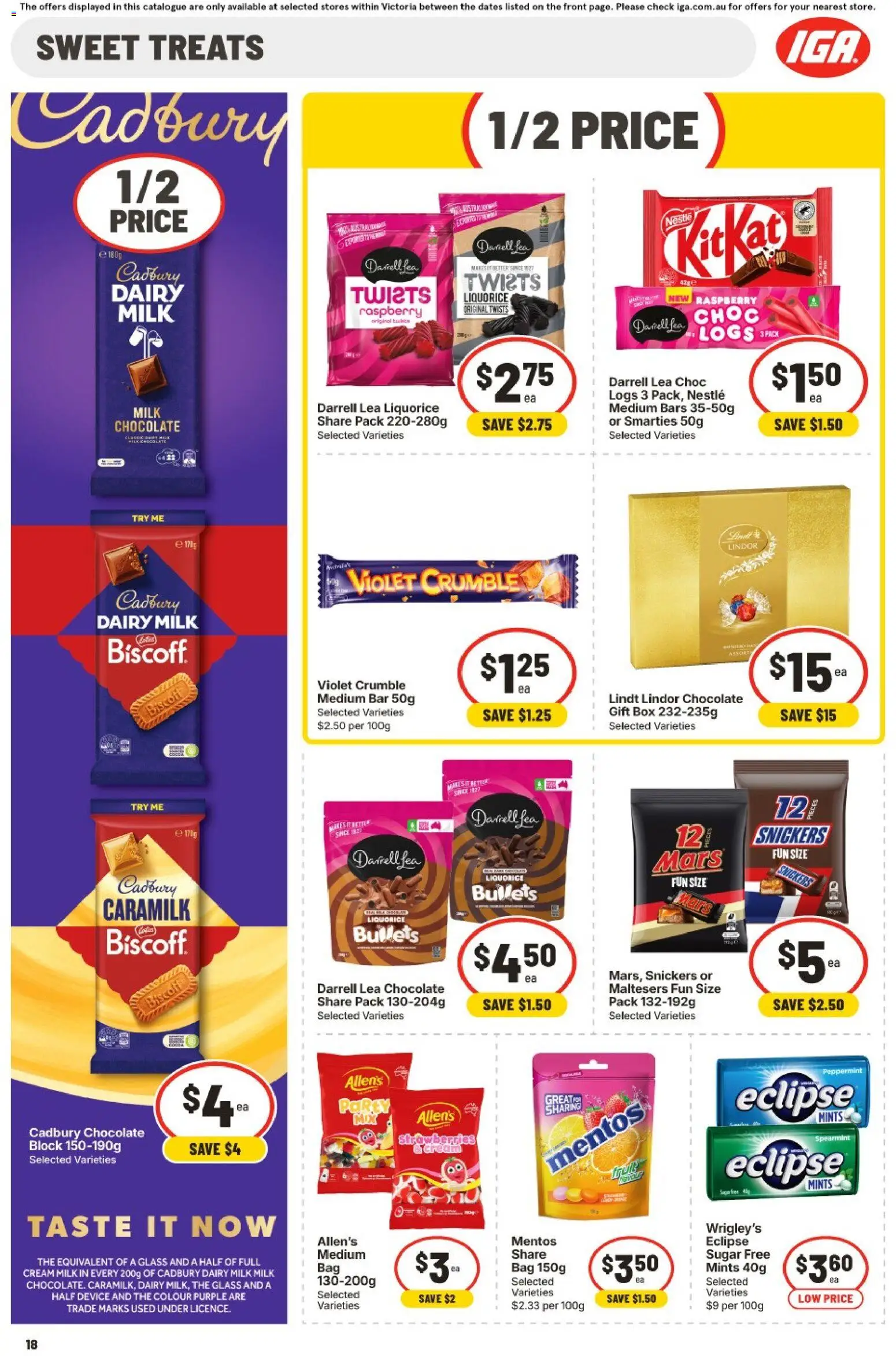 Ritchies catalogue - valid from 22/07/2026 | Page: 16 | Products: Milk, Strawberries, Cream, Bag