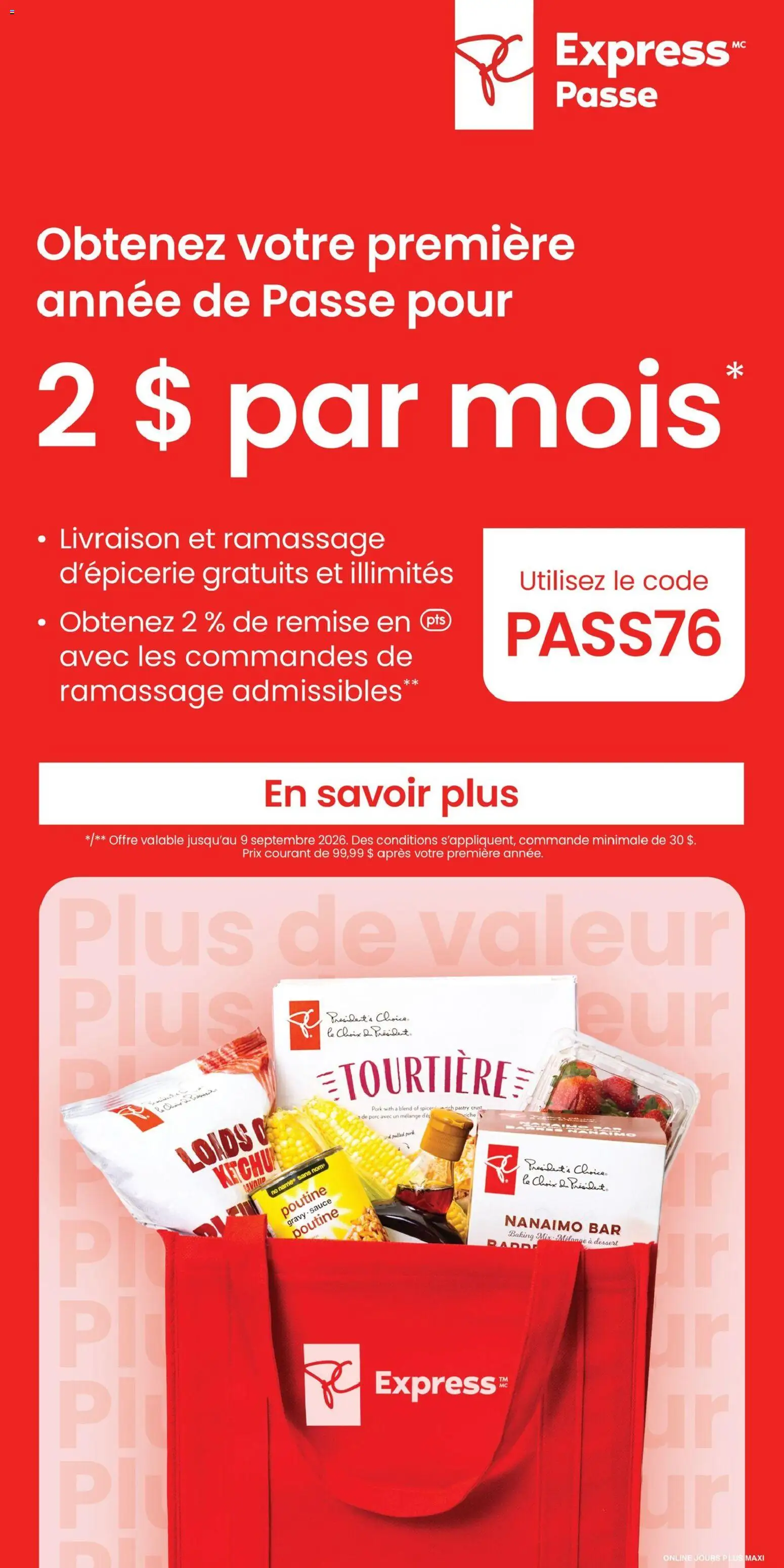 Maxi flyer valid from Aug 27, 2026 | Page: 19
