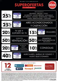 Vista previa Disco - Ofertas | Electro, T. Libre y más válido desde el 10.05.2026