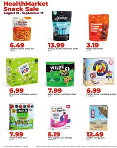 Preview of HyVee weekly ads valid from 09/07/2026 | Page: 39