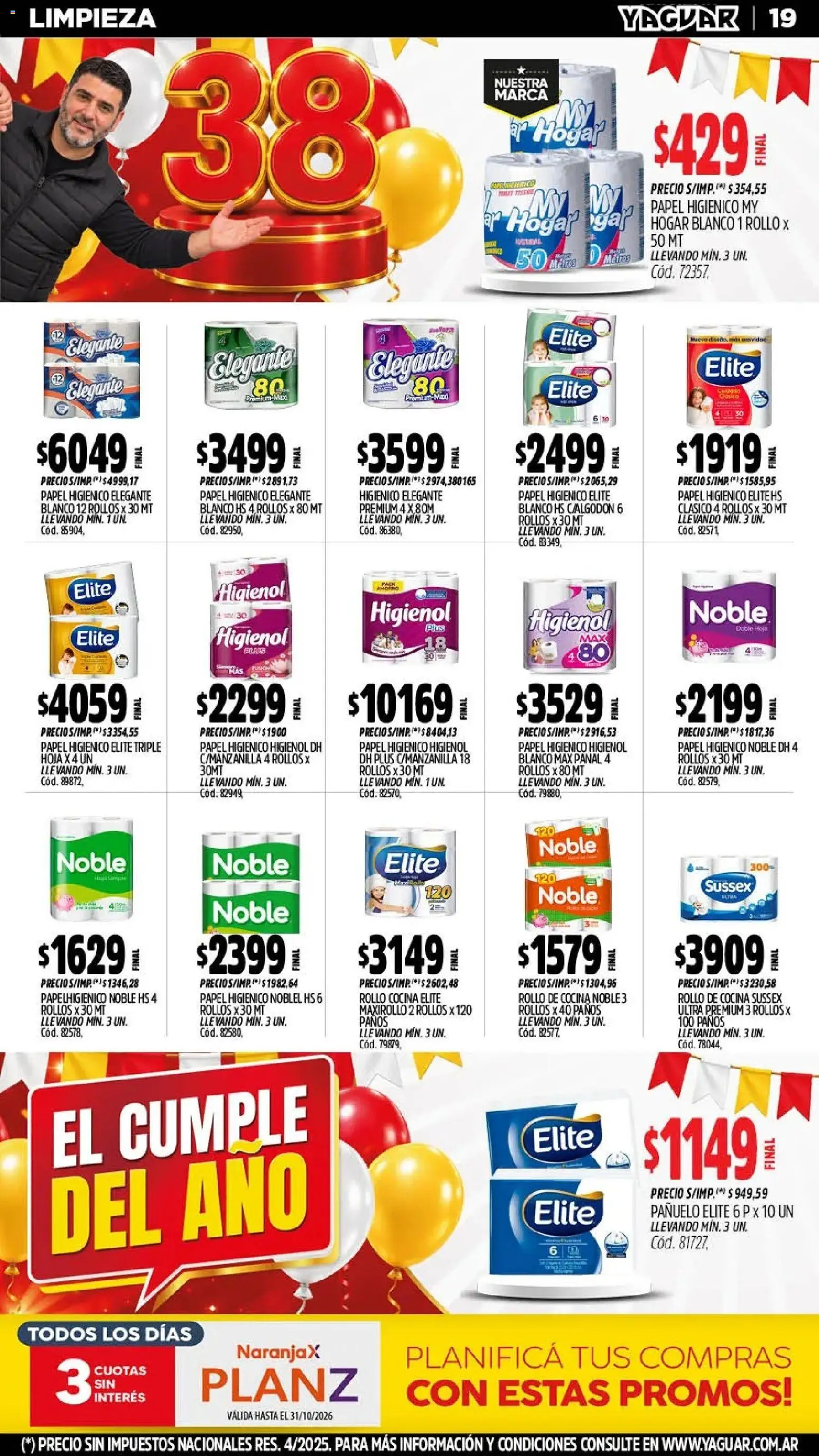 Revista de ofertas Yaguar - Página 21 - Ofertas válidas hasta el 1 de noviembre de 2026