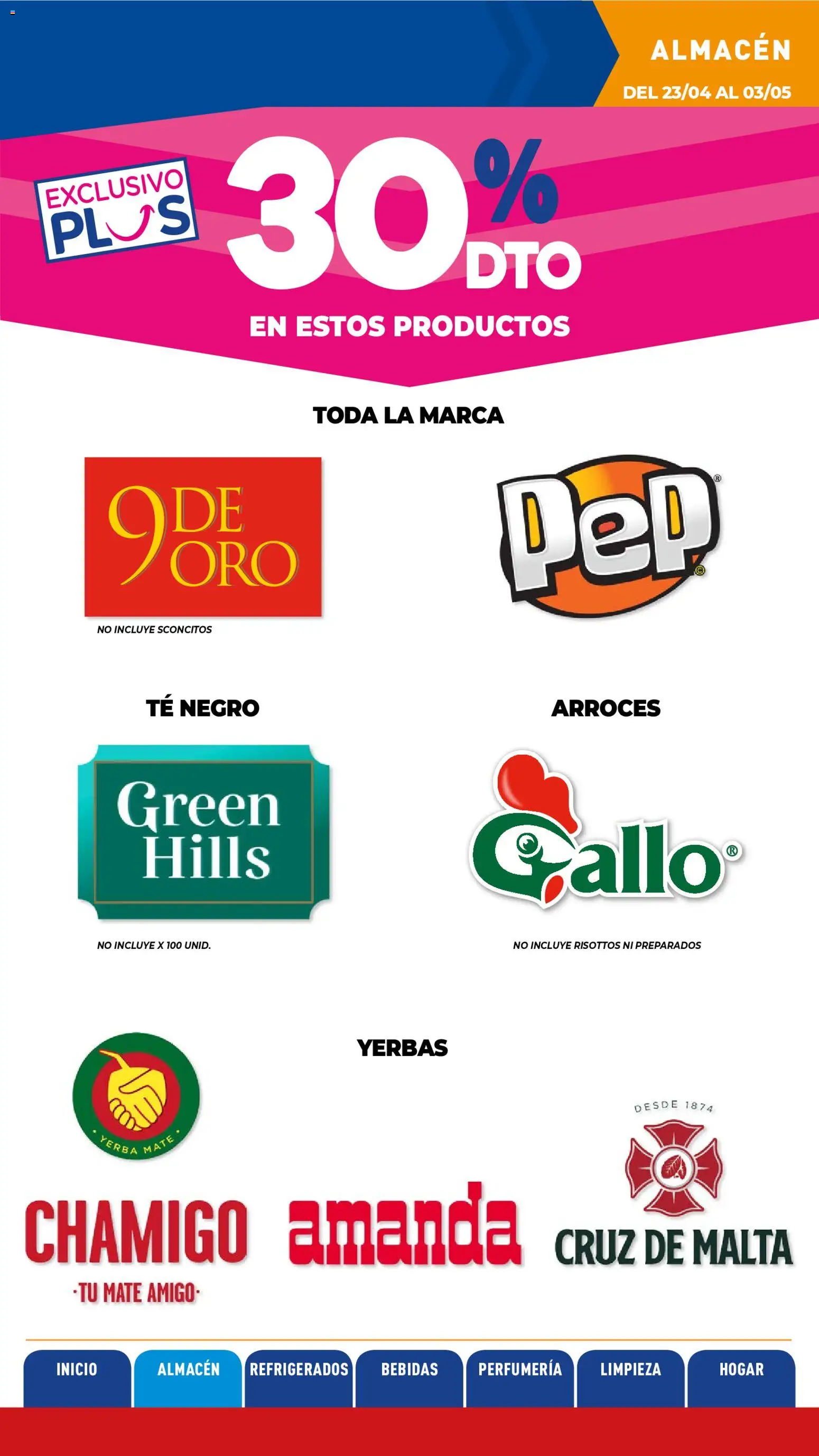 La Anonima catálogo │ válido desde el 23.04.2026 | Página: 10 | Productos: Mate, Yerba, Té