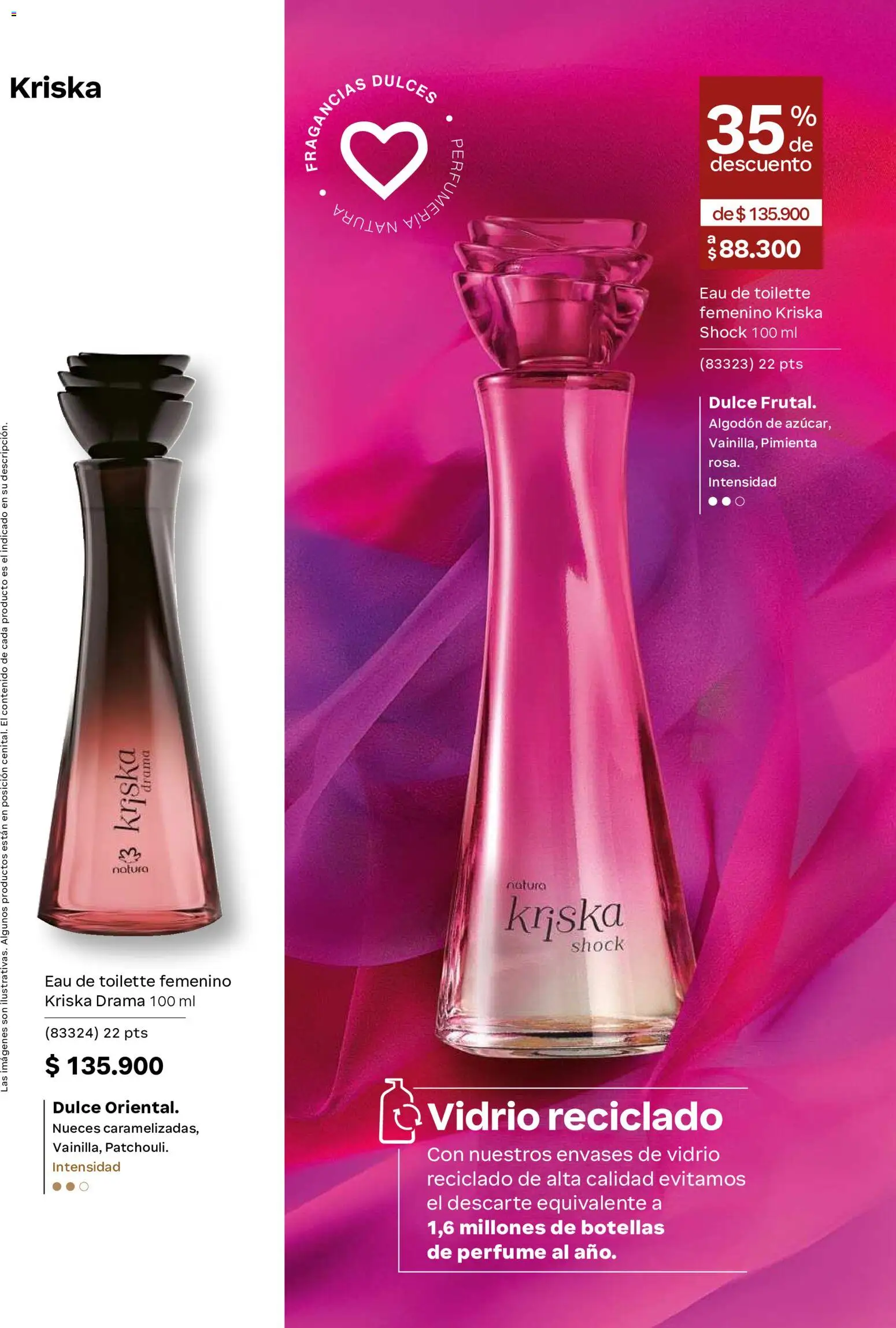 Natura revista - valida desde el 01/07/2026 | Página: 55 | Productos: Algodón, Nueces, Perfume, Dulces