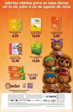 Tauste ofertas Especial Leão - Pré-Visualização do folheto da loja Tauste, válido de 23/07/2026 | Página: 2 | Produtos: Hortelã, Chá mate, Chá, Abacaxi