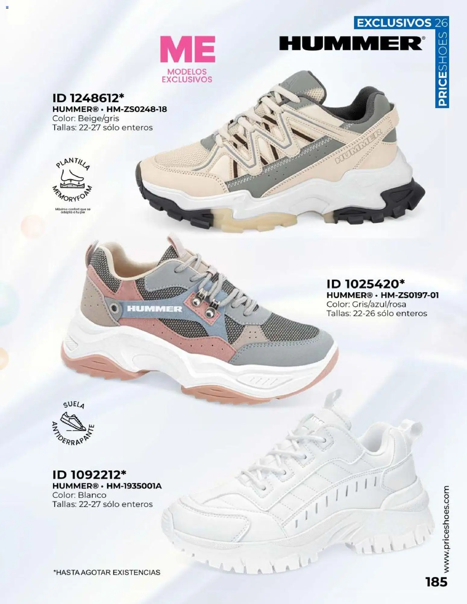 Nuevas ofertas de Price Shoes válidas en toda la República Mexicana desde el 09.05.2026. ¡Encuentra las mejores ofertas en Price Shoes catálogo Exclusivos! | Página: 185